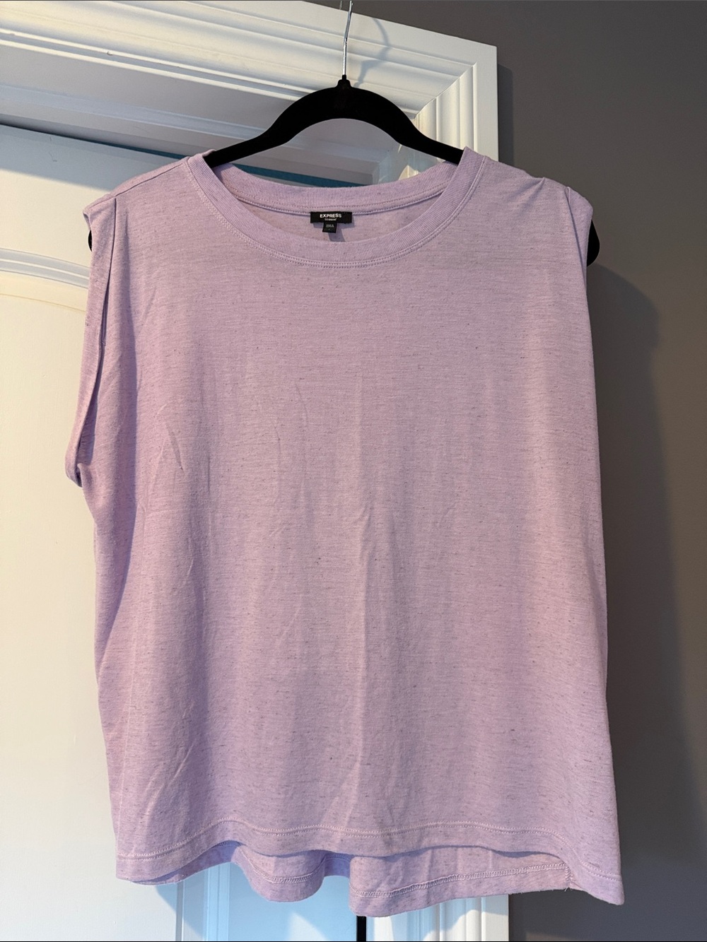 Express Lavender Crewneck  tee - Women